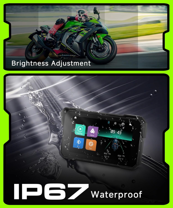 Motorcycle CarPlay Screen 5-inch - Image 5