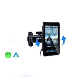 Motorcycle navigation rotating style