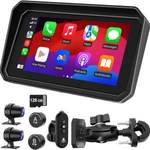 M6Pro motorcycle dashcam, quick detachable bracket