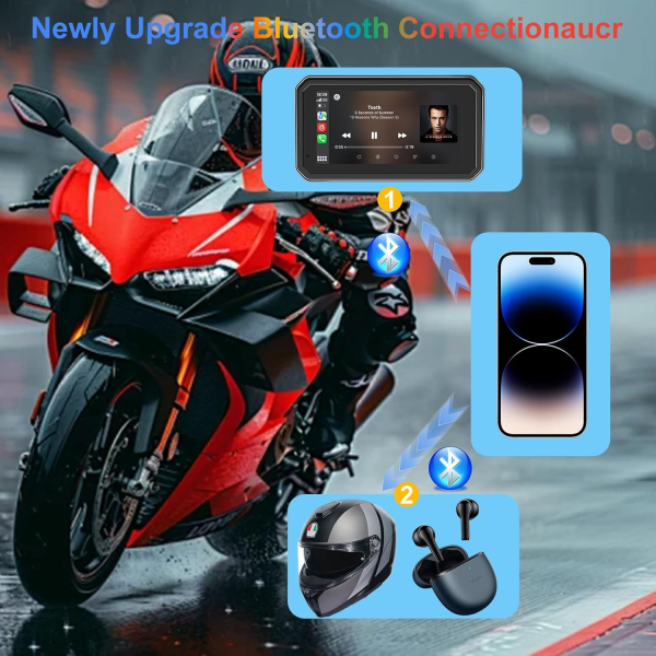 M6Pro motorcycle dashcam, quick detachable bracket - Image 4