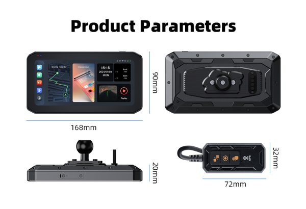 M6S Motorcycle navigation recorder - Image 2