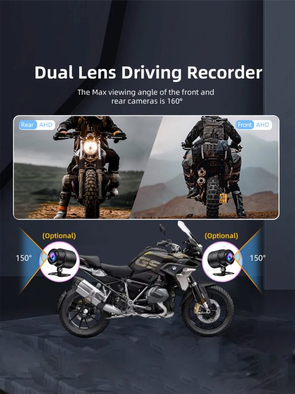 6.25 Motorcycle Dash Cam - Image 2